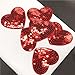 QTMY 1 Pair Iron on Patches with Shoe Clips DIY Crafts Findings Accessories (Heart Sequins Patches with Shoe Clips)