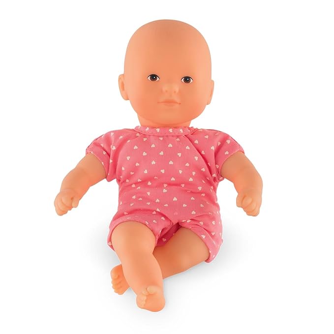 Corolle DLG03 Mini Calin Babypuppe, pink, rosa, 20 cm