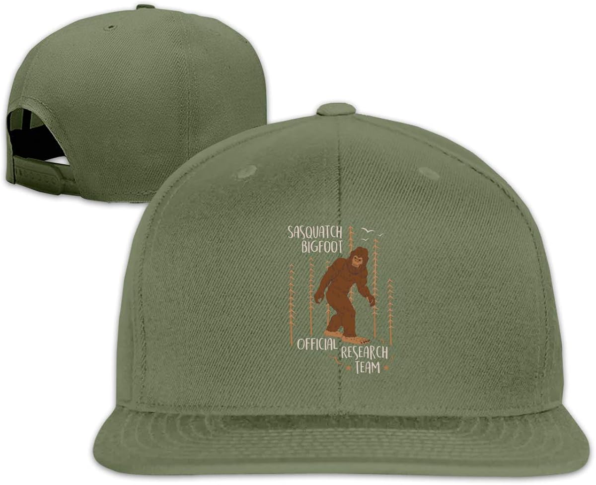 Sasquatch Bigfoot Official Research Team Baseball Caps for Men and