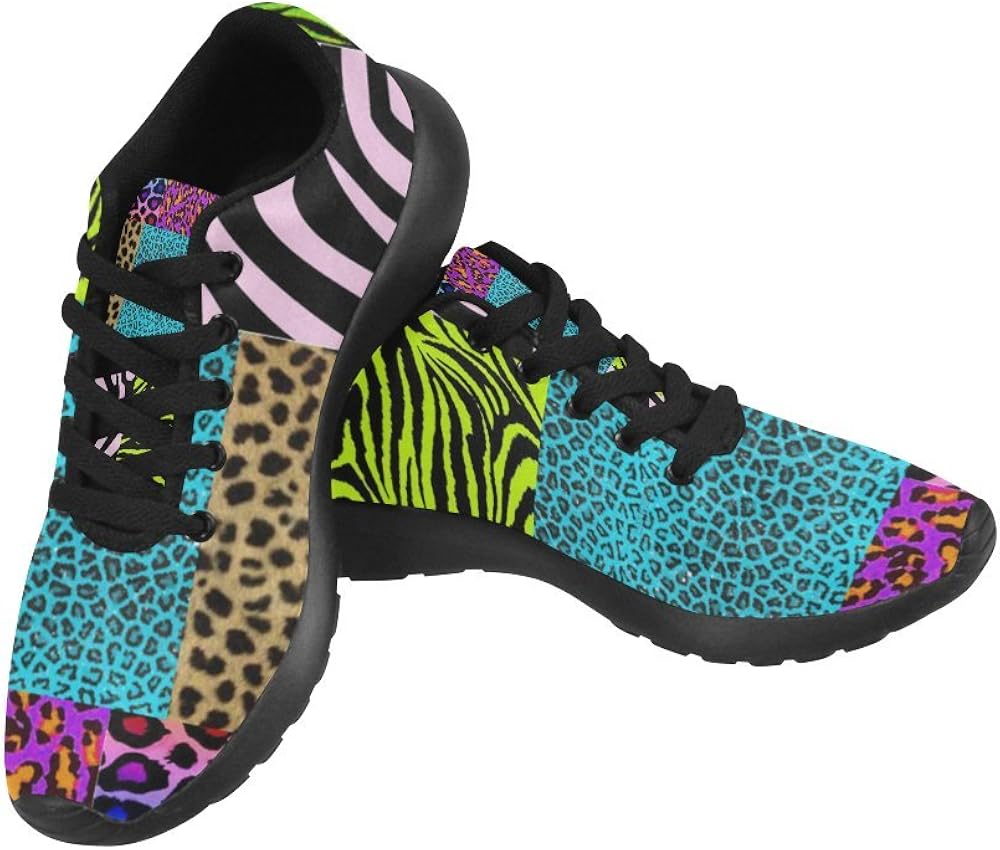 animal print walking shoes