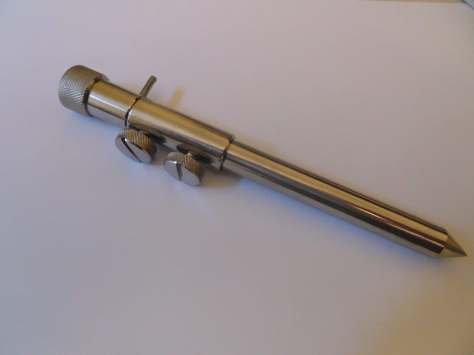 TMC 1 x Bank Sticks 15-25 cm. Solid Stainless Steel. Carp Fishing tackle