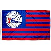 Philadelphia 76ers Americana Stripes Nation 3x5 Flag