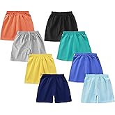 SHARELY SHEEP Toddler Baby Boy Shorts Summer Clothes Littler Kids Boys Short Pants with Elastic Waist Pull On Cotton Shorts
