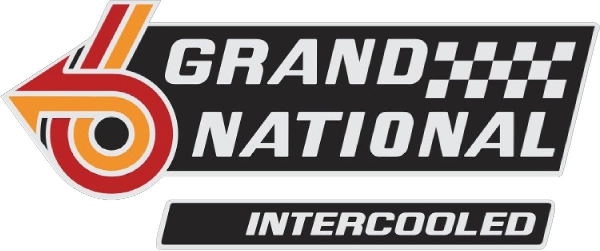 Buick Grand National Decal 7.25 X 3 inch Sticker