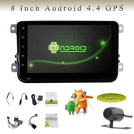 Quad Core Android 4.4 para Volkswagen VW 2din GPS del coche ...