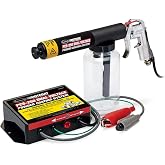 Eastwood Hotcoat PCS-250 Powder Coating System | Innovative Dual Voltage with Minimal Overspray and Larger Ground Clamp | Powder Coating Machine with Clear Bottle