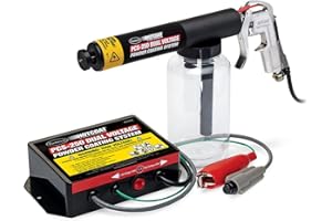 Eastwood Hotcoat PCS-250 Powder Coating System | Innovative Dual Voltage with Minimal Overspray and Larger Ground Clamp | Powder Coating Machine with Clear Bottle