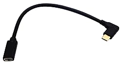 zdyCGTime Type c 3.1 Extension Cable 90 Degree USB
