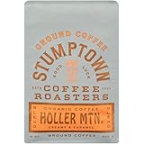 Stumptown Coffee Roasters, Holler Mountain - Organic Ground Coffee - 12 Ounce Bag, Flavor Notes of Citrus Zest, Caramel and H