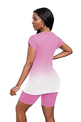 PINSV Women 2 Piece Outfits Summer Sweatsuits Track