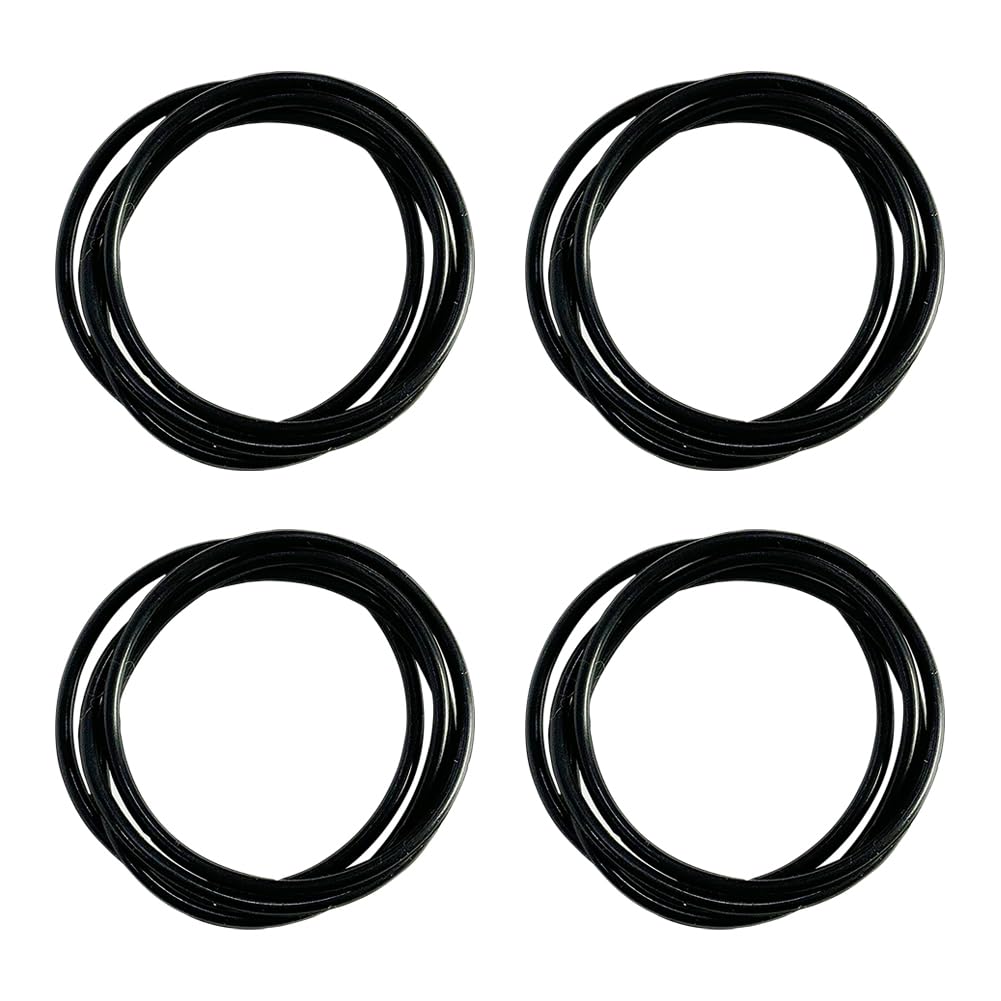 JIHUOO 50 Pcs Black Silicone Bracelets Large Wrist Jelly Bracelets Rubber Bangle Bracelets Elastic Wristbands Bracelets Stretchy Bracelet Bands Black Bracelet Party Favors