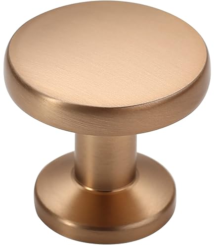 Rose Gold Handles Champagne - Cabinet Knobs - The Home Depot Bronze Cabinet  Knobs