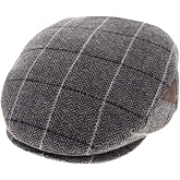 Belfry Wool Blend Tweed Flat Caps Mens Womens 5 Colors