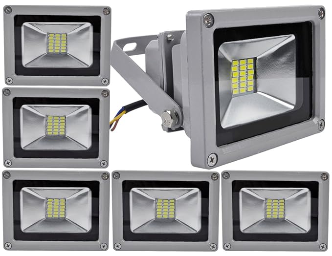 ALPHA DIMA PACK 6 Floodlight SMD LED Foco Proyector LED 20W para ...