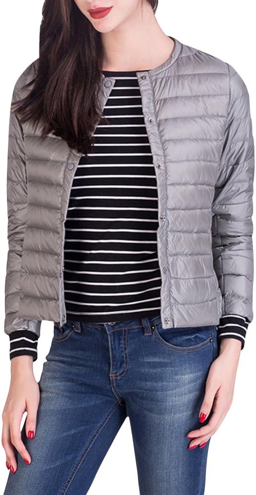 PengGeng Women Ultralight Packable Lightweight Down Jacket Padded Coat Ladies Jackets Outwear