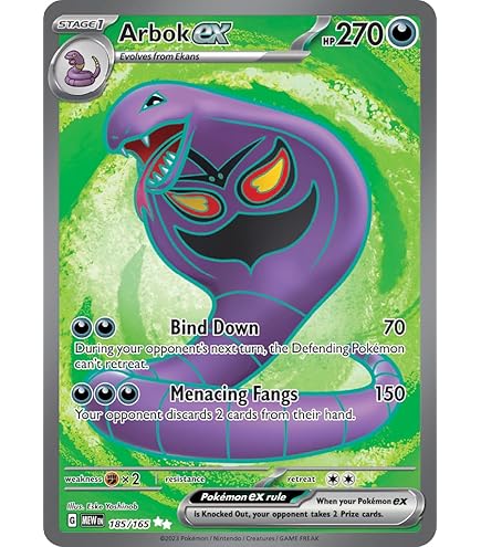 Amazon.com: Pokemon - Golem ex 189/165 - Pokemon 151 -Full Art - Ultra Rare  - Single Card : Toys & Games