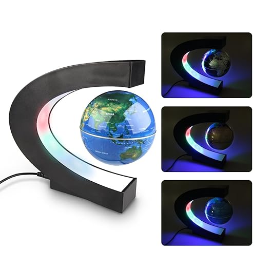 title=Levitazione Magnetica, Easy Eagle Globo Magnetico LED Fluttuante Levitazione