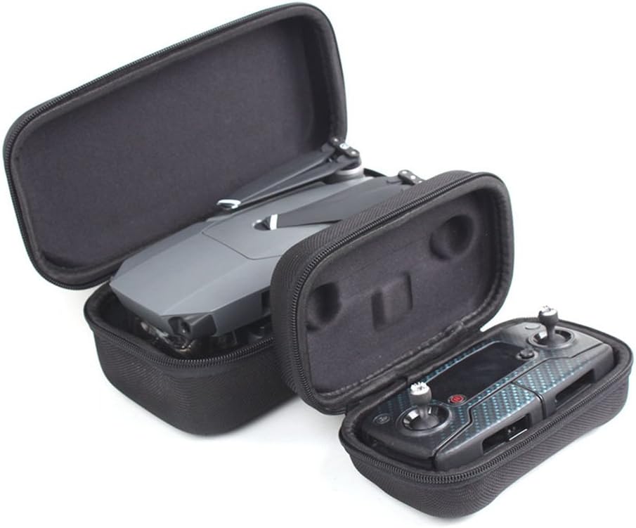imoli Black Hard Carrying Case Bundle for DJI Mavic Pro and Remote Controller