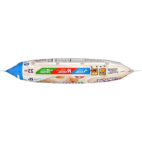 CINNAMON TOAST CRUNCH BREAKFAST CEREAL, CRISPY CINNAMON CEREAL, VALUE BAG, 32 OZ