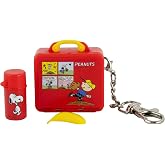 World's Smallest Peanuts Mini Lunchbox Keychain with Accessories | Official Peanuts miniature collectible with iconic character artwork