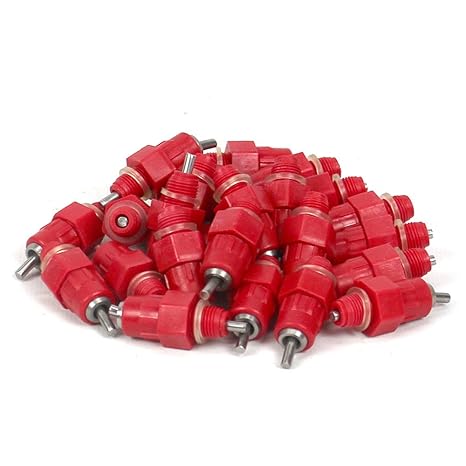 Commercial Bargains HAZI013000 Automatic Hen Screw Style Poultry Chicken Water Nipple