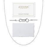 ASHINE Silver Chain Necklaces for Women Silver