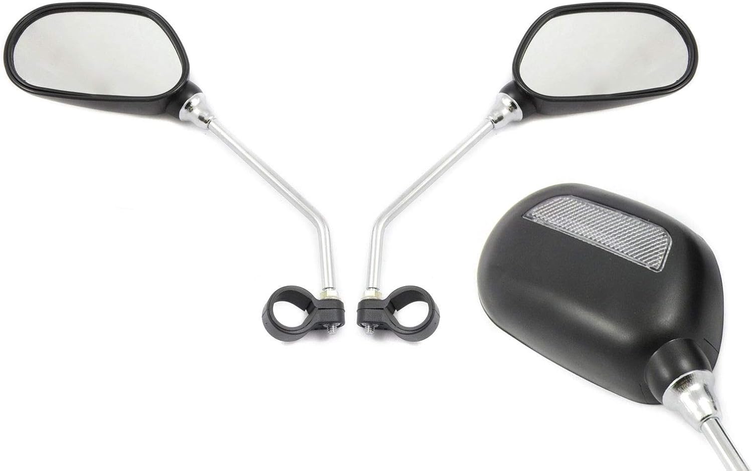 Long stem bicycle mirrors Clearance