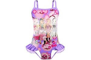 COSEFUMO Girls Princess Bathing Suit Cartoon Swimsuit 3-10Y