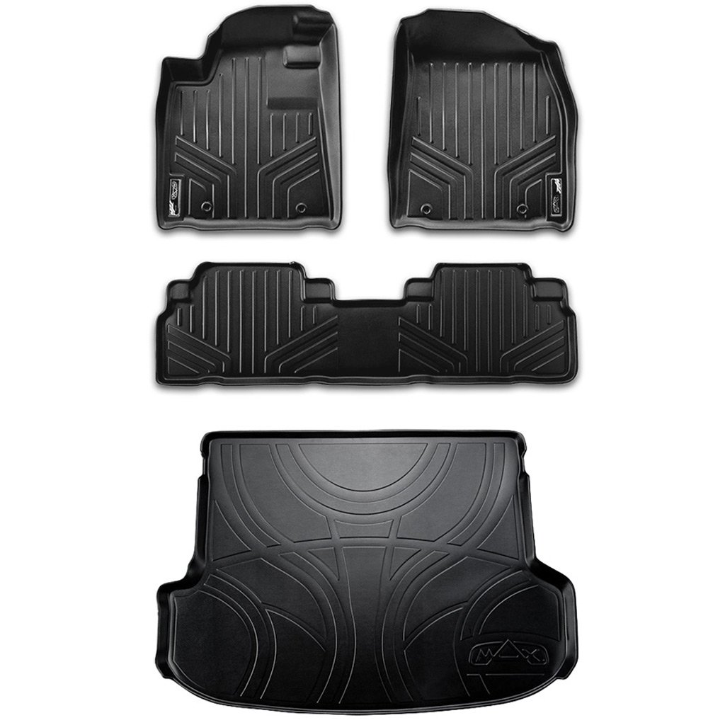 SMARTLINER Custom Fit Floor Mats and Cargo Liner Set Compatible with 2019-2024 Nissan Murano Image