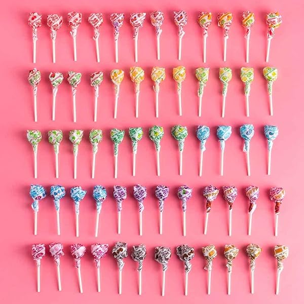 DUM DUMS ORIGINAL MIX 400 CT. BAG – ALL-TIME CLASSIC FLAVORS, ASSORTED SUCKERS IN BULK CANDY BAG – INDIVIDUALLY WRAPPED LOLLIPOPS FOR ANY OCCASION