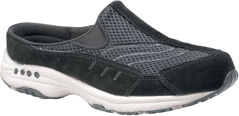 easy spirit traveltime black suede