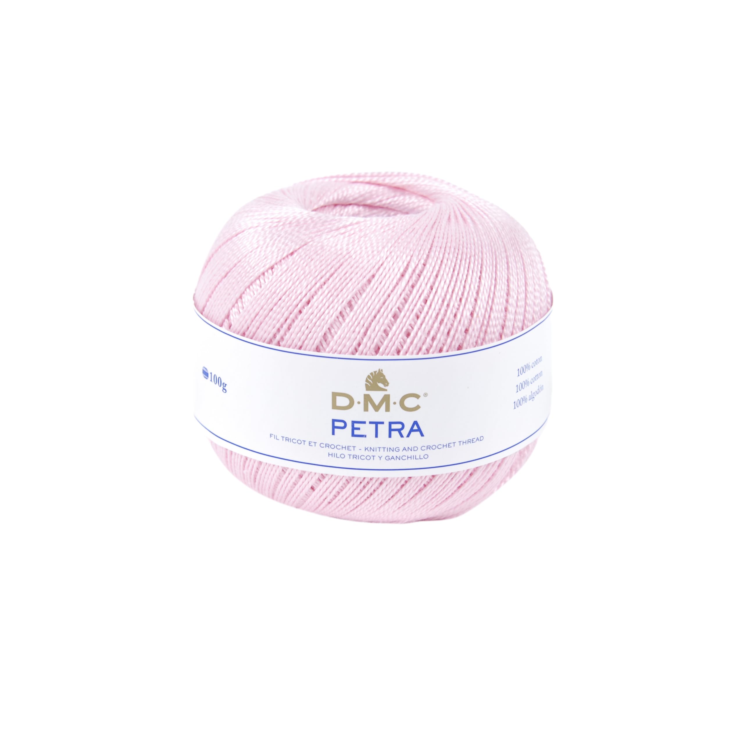 DMC Petra Yarn, 100% Cotton, Pink, Size 5 โ image 1