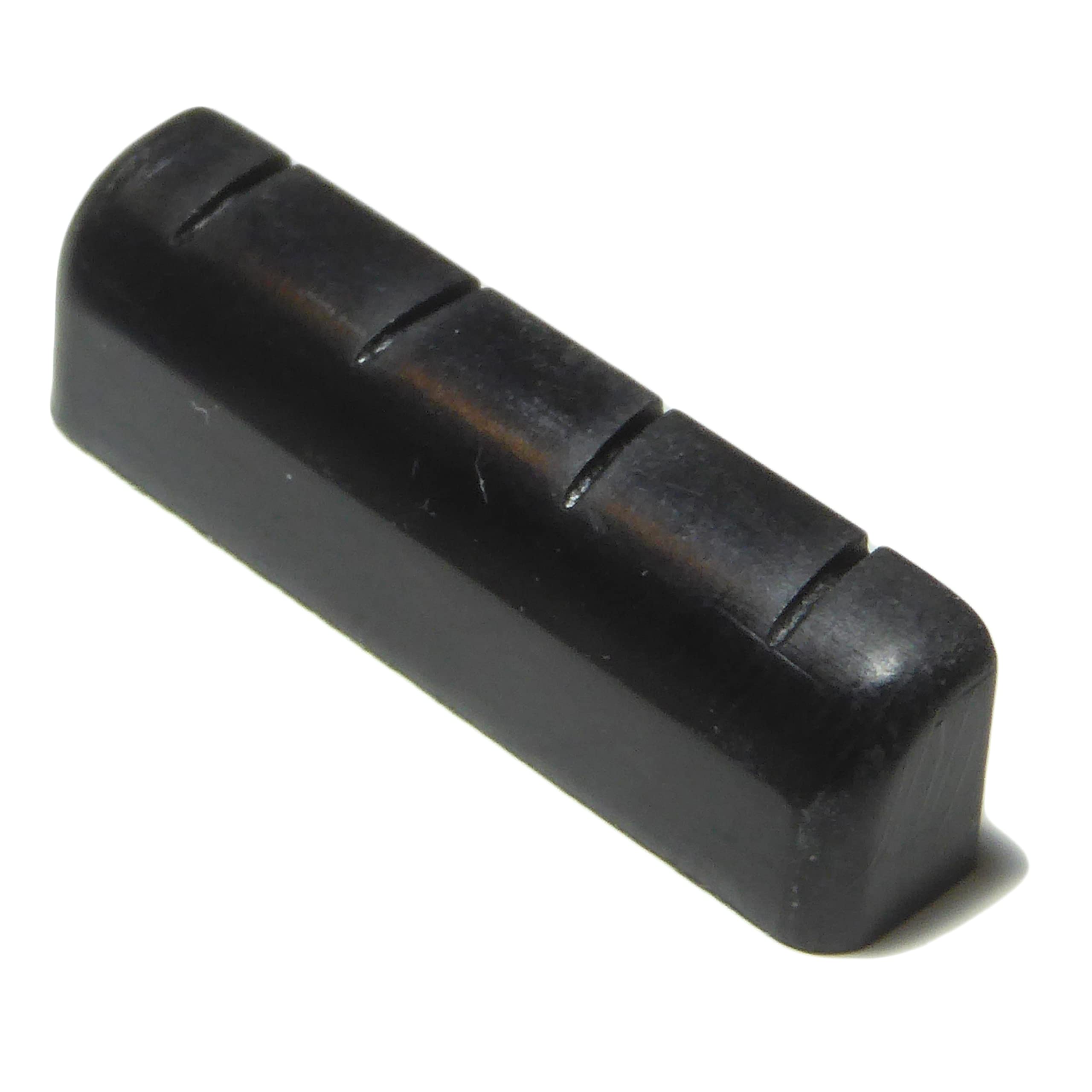Banjo top nut 30mm x 8mm x 6mm four string black colour