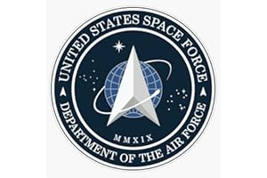 VISION GRAPHICS MAGNET Space Force Logo Magnetic Vinyl Sticker Decal Magnet 5"