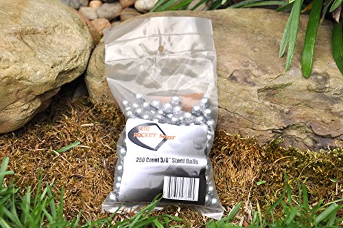 3/8 inch steel slingshot ammo (250 count) the pocket sh…