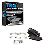 TRQ Rear Brake Pads Ceramic Compatible with