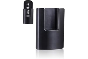 MXFIV Adhesive Wall Mount Remote Control Holder for Ceiling Fans - No-Drill Installation, Compatible with Hunter & Casablanca
