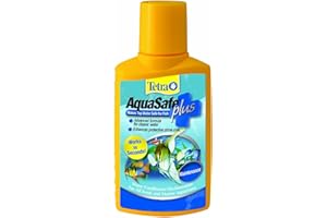 Tetra AquaSafe Plus, Aquarium Water Conditioner And Dechlorinator, 33.8 Ounces