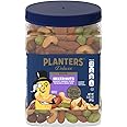 PLANTERS Deluxe Salted Mixed Nuts, Party Snacks, Plant-Based Protein 34oz (1 Container)