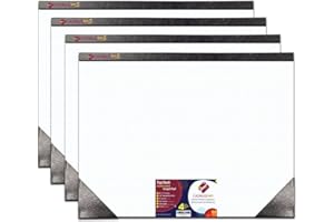 CADMUSPRO Premium Top Desk 22"x17" Large Graph Pad, Double-Side Quadrille Grid, 21-Gram Paper, 50 Sheets/Pad. Design & Drafting, Science & Math, Art & Illustration, Professional/Academic (4, White)