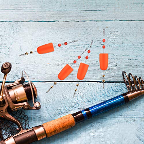 4 Stück Angel-Bobber Fisch-Posenanzeiger, Slip Bobber Bobber Rig Angelausrüstung Süßwasser Salzwasser – Bild 6