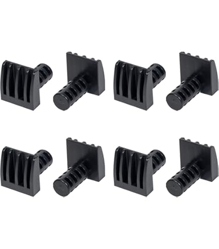 Lot De 4 Chevilles Pivotantes De Rechange Pour établi Black & Decker Workmate - Compatible Nombreux Modèles