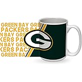 Rico Industries NFL Football 15 oz White Ceramic Mug