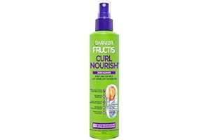 Garnier Fructis Curl Nourish Hair Detangling Spray, Leave In Treatment, 8X Smoother Detangling, Formulated with Coconut Oil A