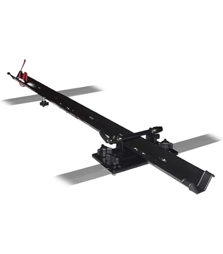 Heavy Duty Roof Bike Rack - Collapsible, Tool-Free Adjustments, Fits Car/Truck/Van Crossbars