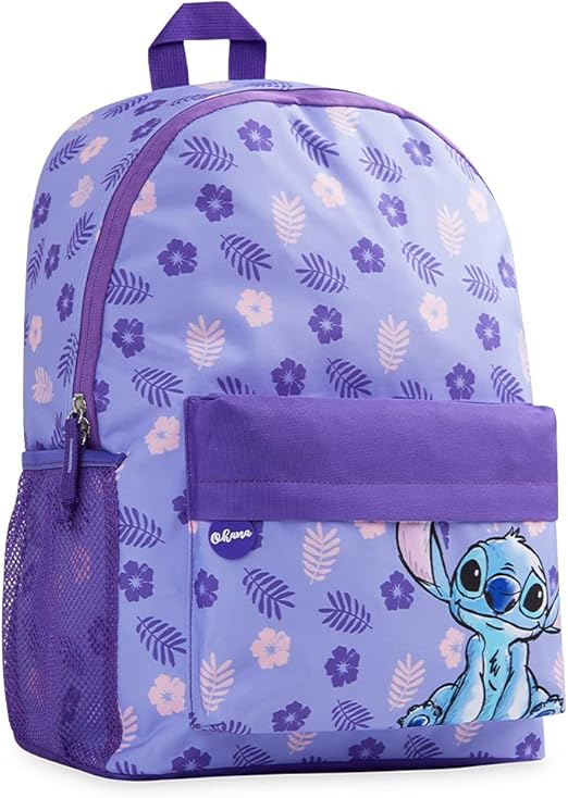 Disney Lilo and Stitch School Bag, Backpacks for Children, Large