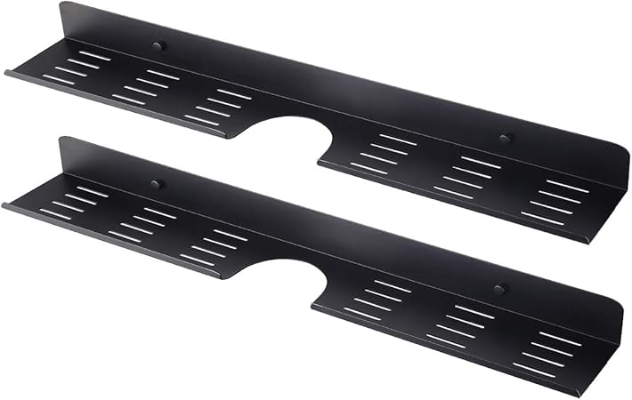 Amazon Com Kes Adhesive Bathroom Shelf Organizer 28 Inch Aluminum