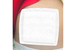 Extra-Large Breathable Wound Dressings Pads 25cmx25cm (6-Pack),Sterile Individually Wrapped Dressing Patches, Non-Stick Wound
