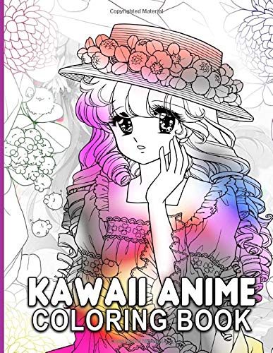 Kawaii Anime Coloring Book Kawaii Anime Fantastic Adult Coloring Books For Men And Women Color To Relax Gallagher Clayton 9798648818842 Amazon Com Books