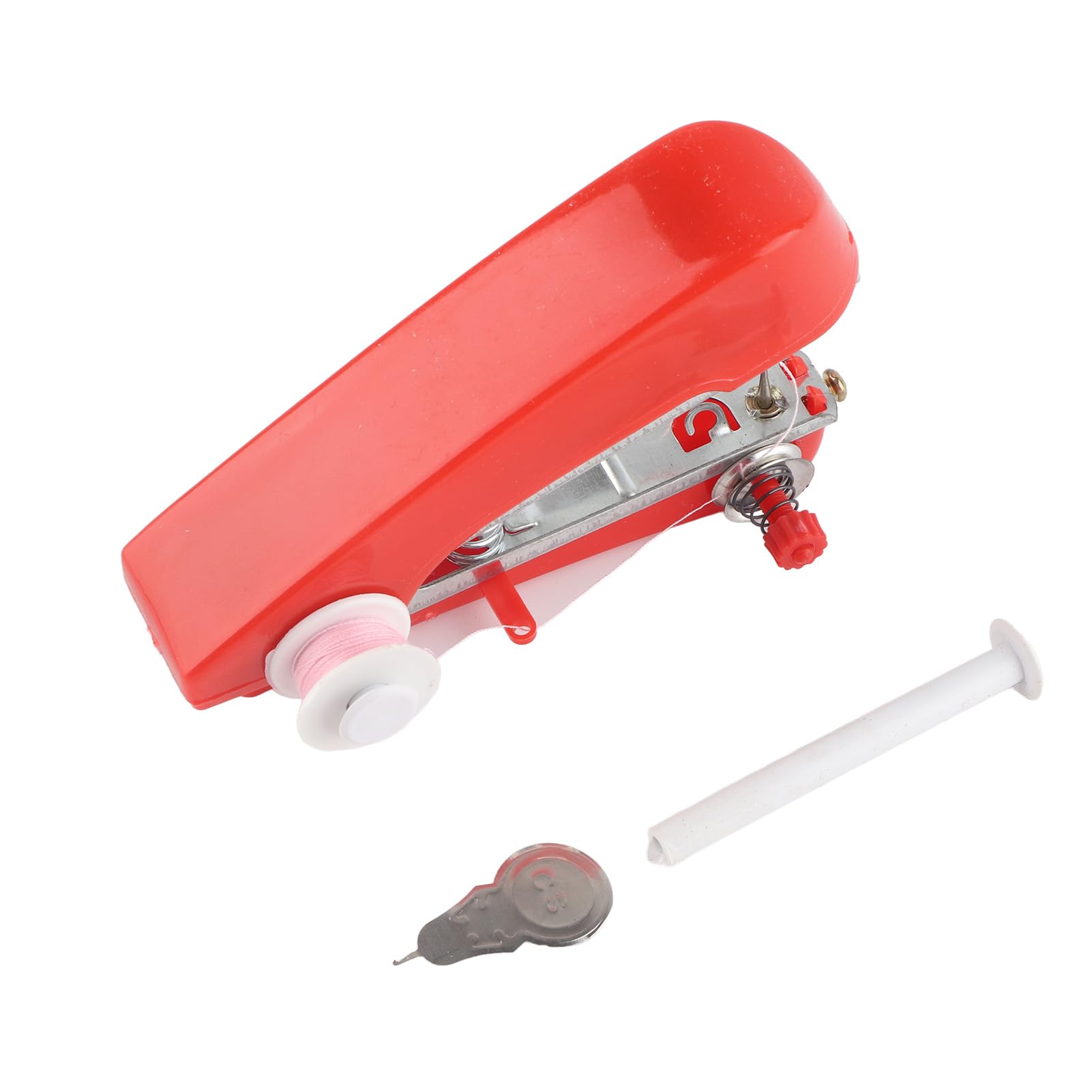 FTVOGUE Handheld Sewing Machine Mini Pocket-Sized Manual Sewing Machine for Home Travel Use
